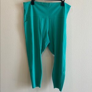Lululemon Athletica Turquoise Leggings